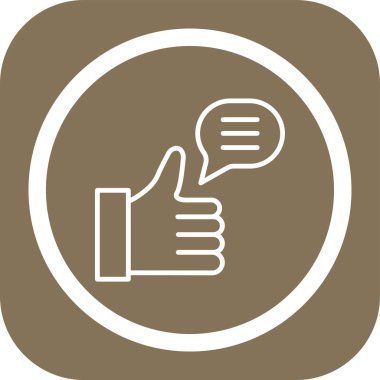 Başparmağını kaldır. Web vektör illüstrasyonu