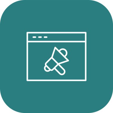 seo modern simgesinin vektör illüstrasyonu