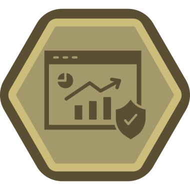 Seo simgesinin vektör illüstrasyonu