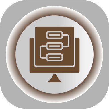 vektör sunucu illüstrasyonu