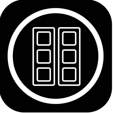 Modern b 'nin vektör illüstrasyonu eksik simgesi