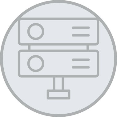 Bilgisayar web simge vektör çizim