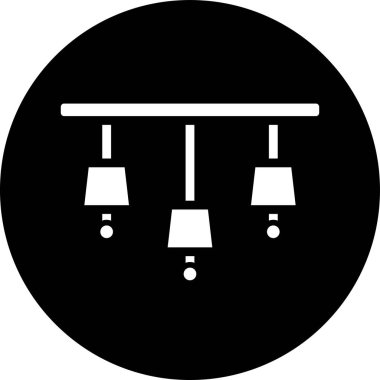 Moda biçimi izole edilmiş arkaplanda ampul simgesi