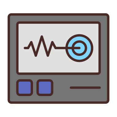 ses karıştırıcı renk simgesi, vektör illüstrasyonu