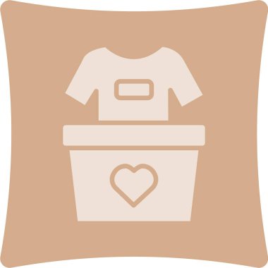 Bir bebek çantasının basit bir çizimi