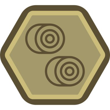 Para simgesi, vektör illüstrasyonu