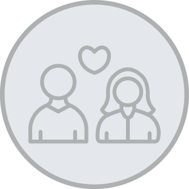 insanlar simge vektör illüstrasyonu