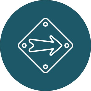 Projeniz için sol yön ok simgesi