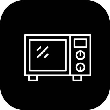 Arka plan üzerinde TV vektör simgesi