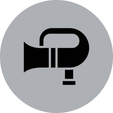 Tek bir simgenin vektör illüstrasyonu