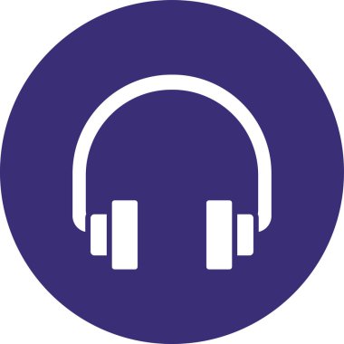 Vektör müzik simgesi illüstrasyonu