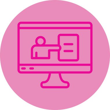 seo modern simgesinin vektör illüstrasyonu