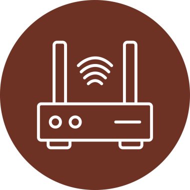 wifi simgesi vektör illüstrasyonu