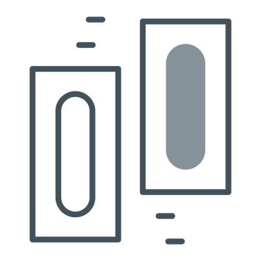 Modern b 'nin vektör illüstrasyonu eksik simgesi