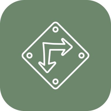 Projeniz için doğru yön ok simgesi