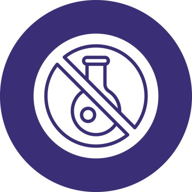 Sigara içilmediğini gösteren vektör çizimi