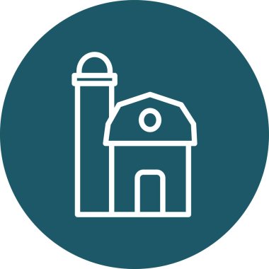 Yapı simgesinin vektör illüstrasyonu