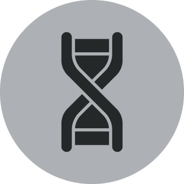 DNA simgesi vektör illüstrasyonu