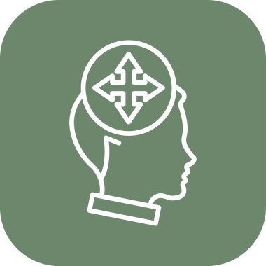 Beyin fikri vektör illüstrasyonu