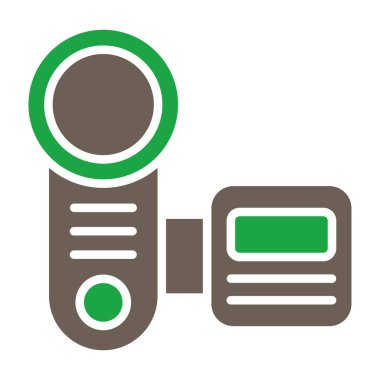 Büyüteci ve akıllı telefonu olan bir gazete