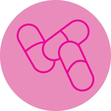 Bir b eksikliği simgesinin vektör çizimi