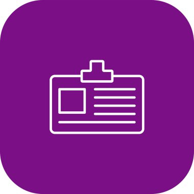 Benzersiz Batarya Vektör Satırı Simgesi