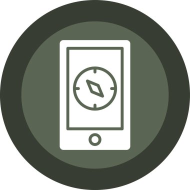 Telefon simgesi vektör illüstrasyonu