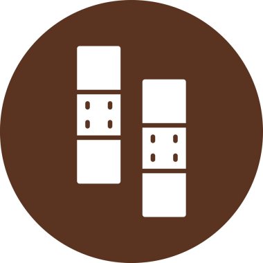 çikolata simge vektör çizim