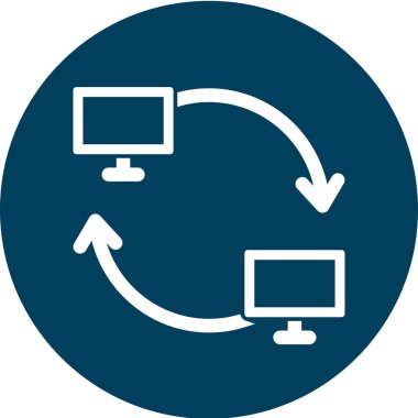 seo modern simgesinin vektör illüstrasyonu