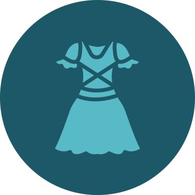 Elbise simge vektör çizim