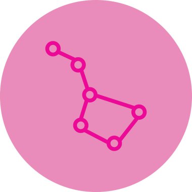 eşsiz ağ yapı vektör çizgisi simgesi