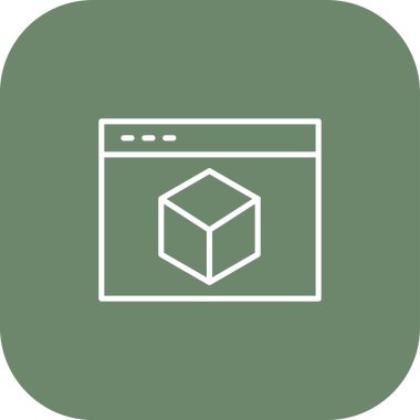 seo modern simgesinin vektör illüstrasyonu