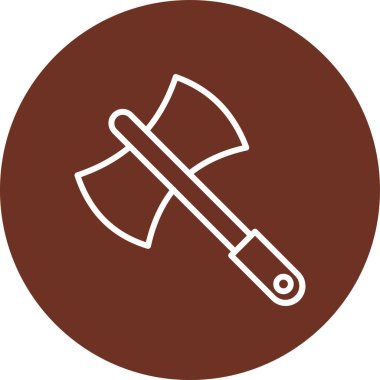 Balta simgesi vektör illüstrasyonu