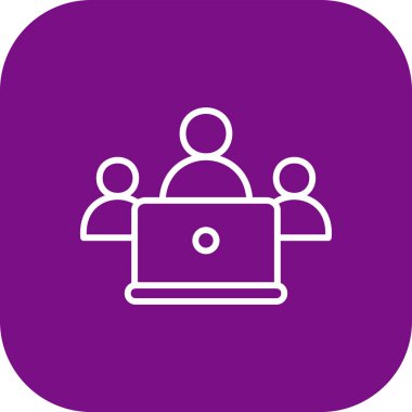 insanlar simge vektör illüstrasyonu