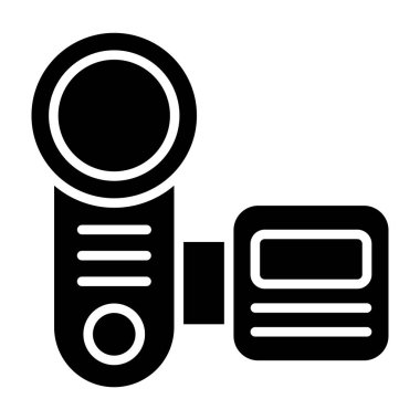 kamera simgesi vektör illüstrasyonu