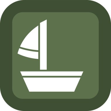 Gemi web simgesi. resimleme