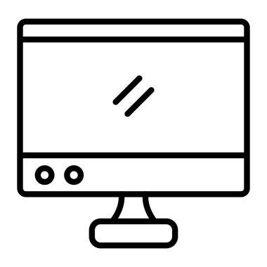 Web vektör çizim çizelgesi simgesi