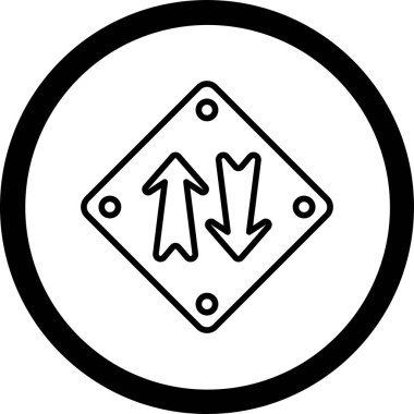 ok simgesi vektör illüstrasyonu