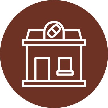 Yapı simgesinin vektör illüstrasyonu