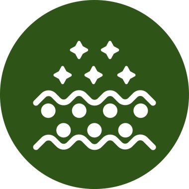 Bir yıldız simgesinin vektör illüstrasyonu