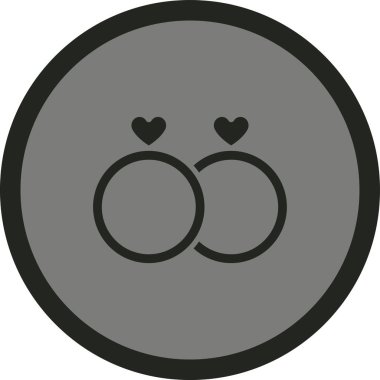 düğün çifti simgeyi yuvarladı