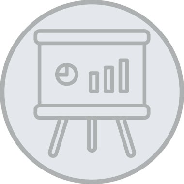 Çizelge. Web simgesi basit illüstrasyon