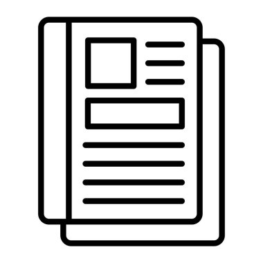 kağıt belge simgesi. beyaz arkaplanda izole edilmiş web tasarımı için kağıt belge vektör simgesi