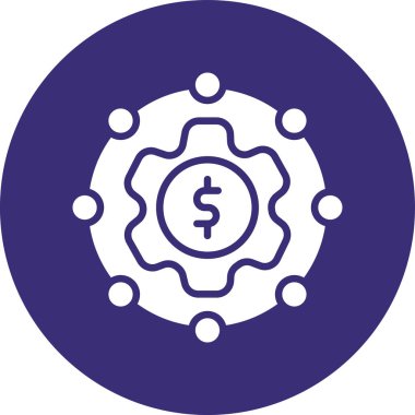 Sikke Simgesi vektör illüstrasyonu