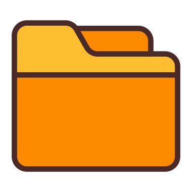 Dosya. Web simgesi basit illüstrasyon