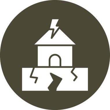 Yapı simgesinin vektör illüstrasyonu