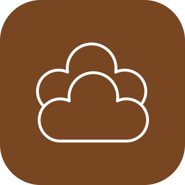 Bulut hesaplama simgesi. vektör illüstrasyonu