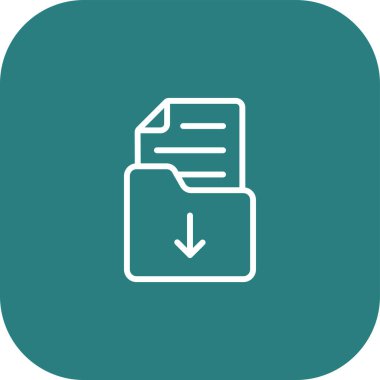 dosya biçimi simgesi vektörü