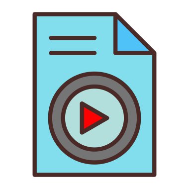 ortam simgesine sahip film kamerası