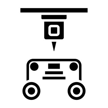 Modern b 'nin vektör illüstrasyonu eksik simgesi